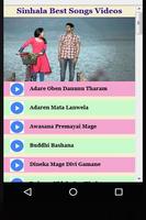 Sinhala Best Songs Videos capture d'écran 2
