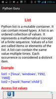 Python Guru capture d'écran 2