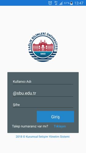 Sbu edu tr mail giriş