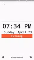 پوستر Time Zone Clock