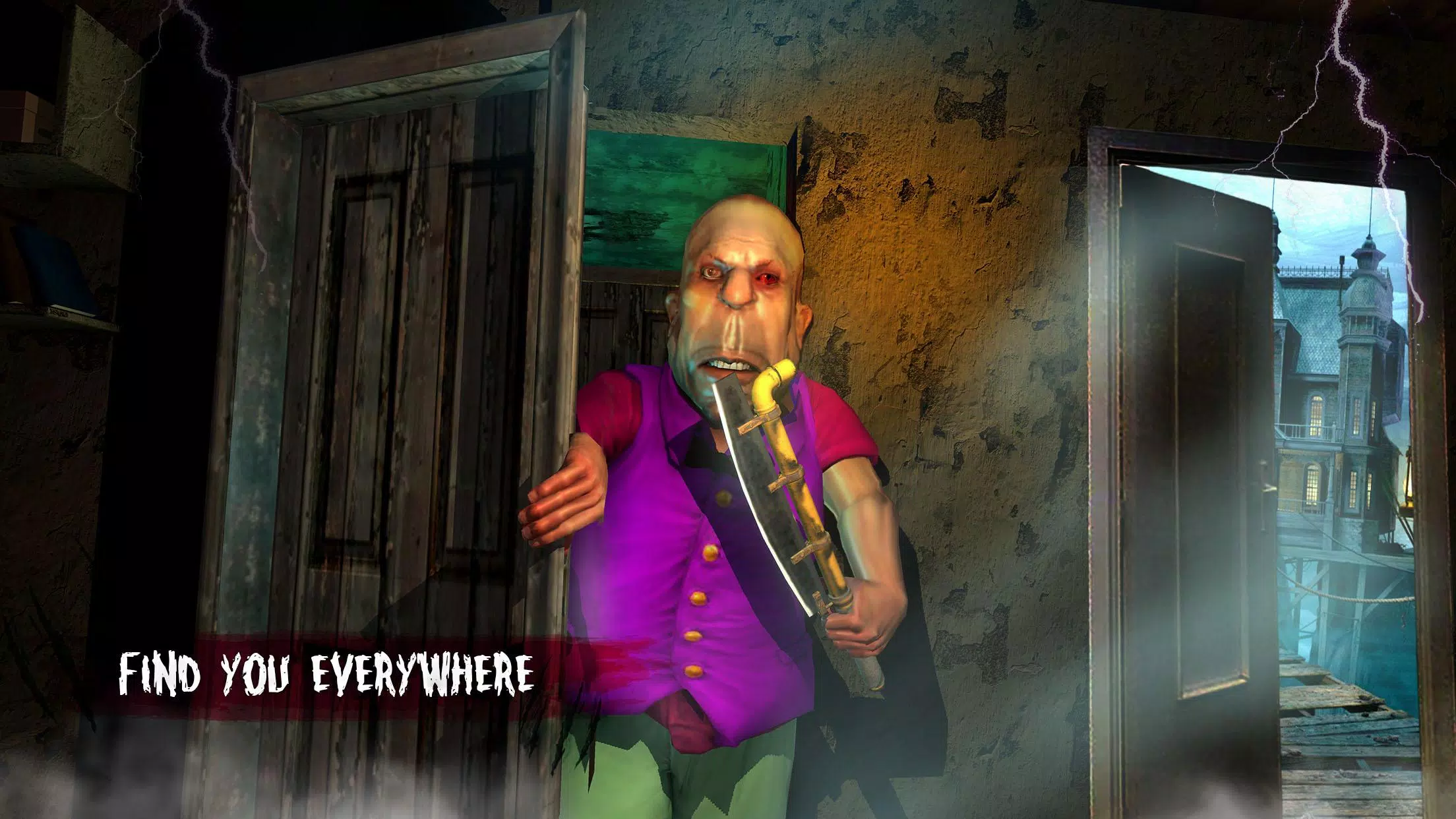 Olá jogo de sobrevivência de terror vizinho assustador: criança de casa  estranha assustadora e assombrada, escapar jogo para celular 3D  grátis::Appstore for Android