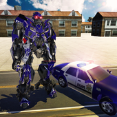 Police Robot Hero  icon