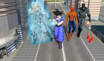 Super Goku Hero : Grand City Battle স্ক্রিনশট 1