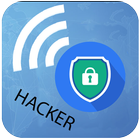 Password wifi hacker prank icono