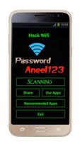 Wifi password hacker prank captura de pantalla 2