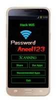 Wifi password hacker prank screenshot 2