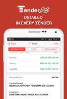 TenderDB Malaysia اسکرین شاٹ 1