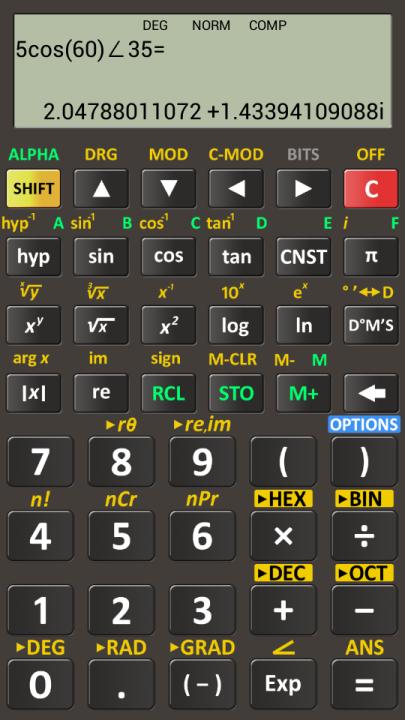 Calculatrice Scientifique pour Android - Téléchargez l'APK