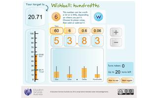 Wishball: hundredths capture d'écran 2