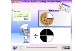 FF: matching cake fractions ảnh chụp màn hình 3