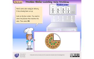 FF: matching cake fractions capture d'écran 1