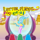 Letter planet: oo, ee, ai icône