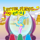 Letter planet: oo, ee, ai आइकन