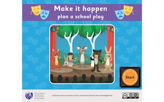 MIH: plan a school play Affiche