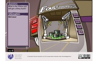 The foul food maker:question 1 Affiche