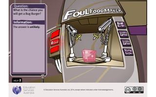 The foul food maker:question 1 capture d'écran 1