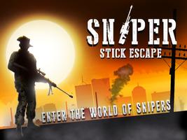 Sniper Stick Escape Affiche