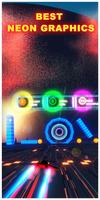 برنامه‌نما Chase The Sun 3D - Neon Racer عکس از صفحه