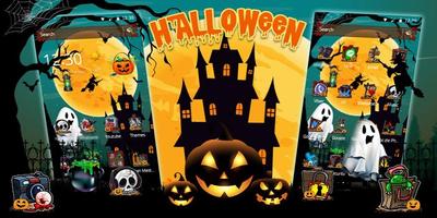 3 Schermata Scary Night Halloween Theme