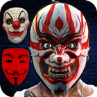 Halloween-Scary Mask Joker Mask Photo Editor icon