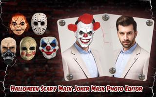 Halloween-Scary Mask Joker Mask Photo Editor screenshot 2