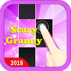 Scary Granny Horror Magic Piano Tap Tiles icône