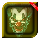 Страшный клоун 3D Обои иконка