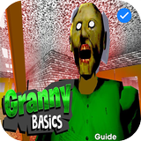 Scary Baldi Granny Horror Free Games Guide icône