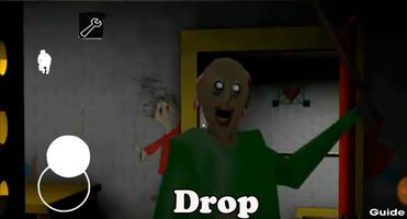 Scary Baldi Granny Horror Free Games Guide plakat