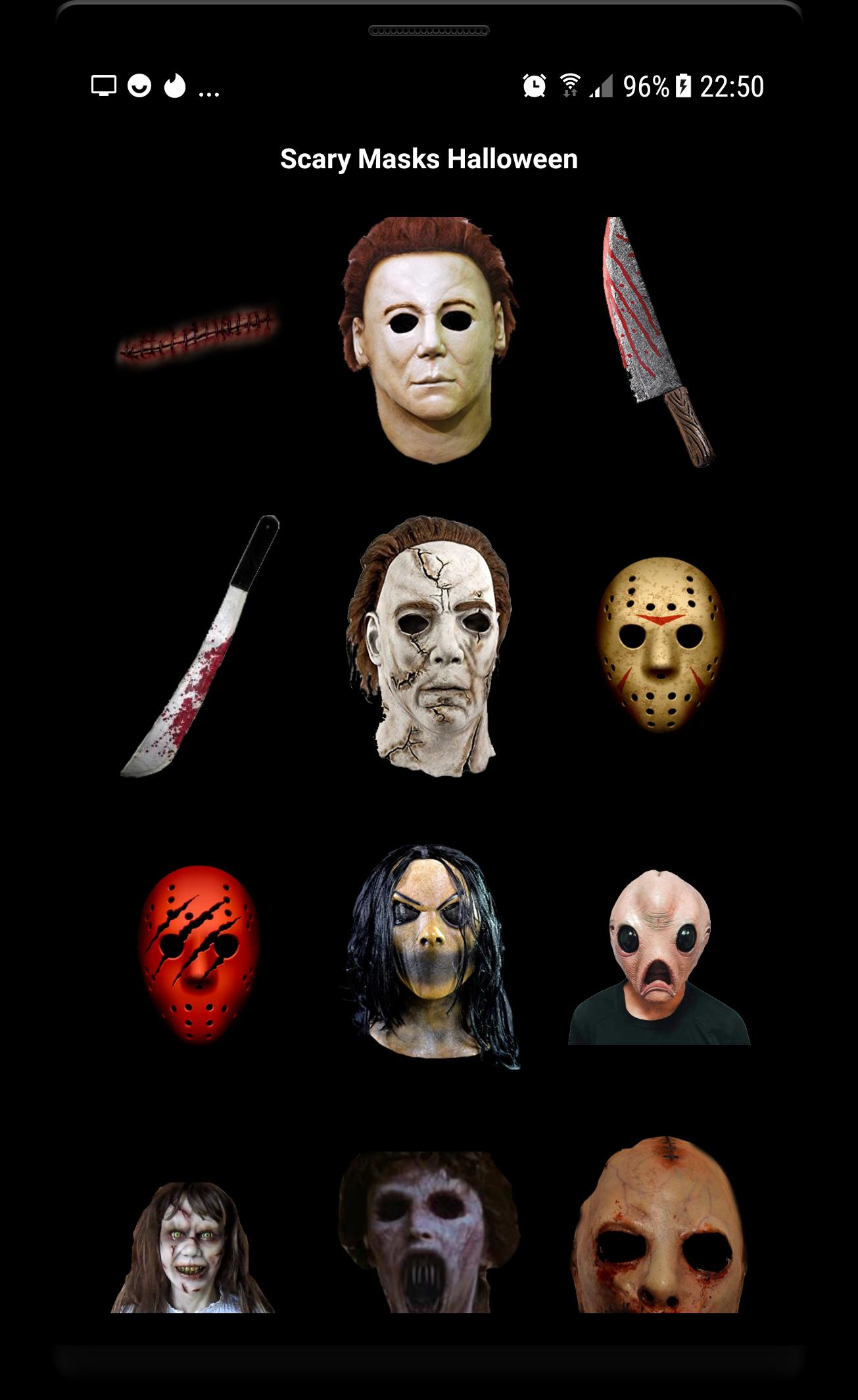Scary Masks Photo Editor Halloween Horror For Android Apk Download - roblox scary mask catalog