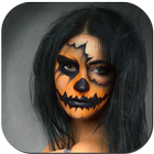 Icona Trucco Halloween Editor Fotografico E Selfie