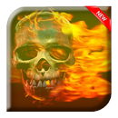 De enge Schedels Behang-APK
