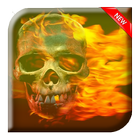 Fond d'écran de Scary Skulls icône