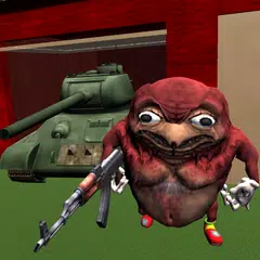 Scary Ugandan Neighbor. Knuckles Meme Revenge