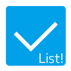 List! -Simple & Beautiful Todo آئیکن