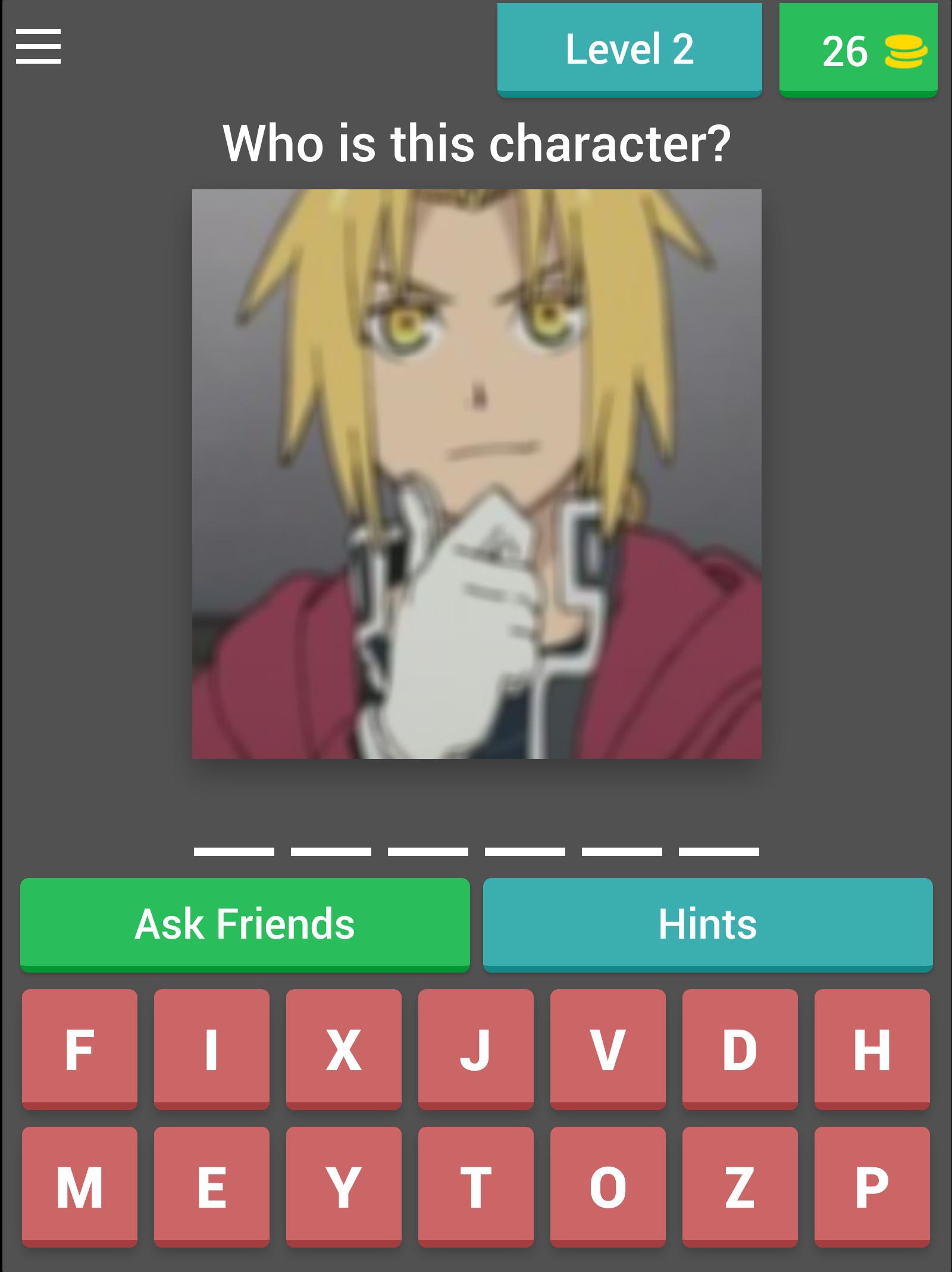 Udholdenhed Sympatisere cache Guess the anime character. for Android - APK Download