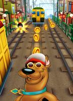 Subway scooby jump dog Affiche