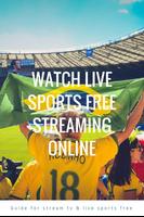 Guide for stream TV & live sports free اسکرین شاٹ 2