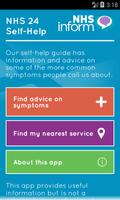NHS 24 Self-Help Guide captura de pantalla 1
