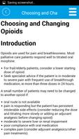 NHS Palliative Care Guidelines capture d'écran 3