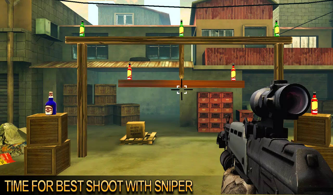 Bottle Shooter 3D Sniper: Jogos Online Grátis de Tiro em Garrafa