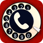 Old phone disc set আইকন