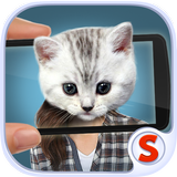 Digitalizador Face O que gato ícone