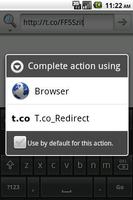 برنامه‌نما t.co redirector عکس از صفحه