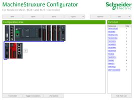 MachineStruxure Configurator Ekran Görüntüsü 1