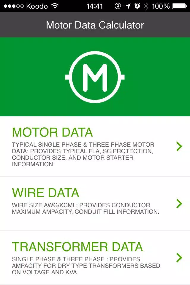 Motor Data Calculator (U.S.A.) APK for Android Download