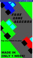 Fast Lane Algebra Affiche