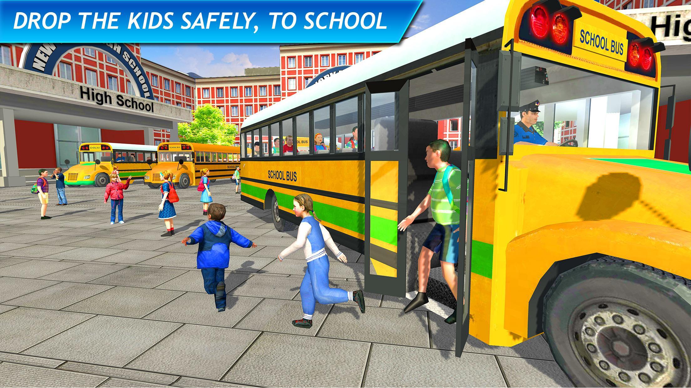 Видео игры на автобусе. City School Bus Driver Simulator. Bus Driver Simulator 2019 автобусы. Игра школьный автобус. Гонки на школьном автобусе игра.