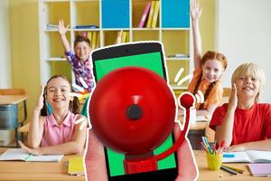 school bell sound تصوير الشاشة 1