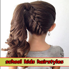 École Kids coiffures icône